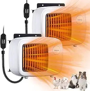 Wall Mounted Dog House Heater With ProgrammableThermostatControl OverheatProtection