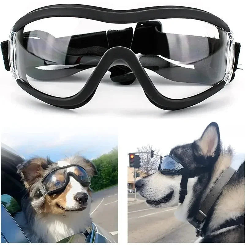 NONECN Dog Goggles With Adjustable Strap For Travel