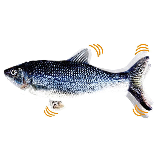 VKTECH Cat Toy Fish Interactive USB Charger Floppy Toy