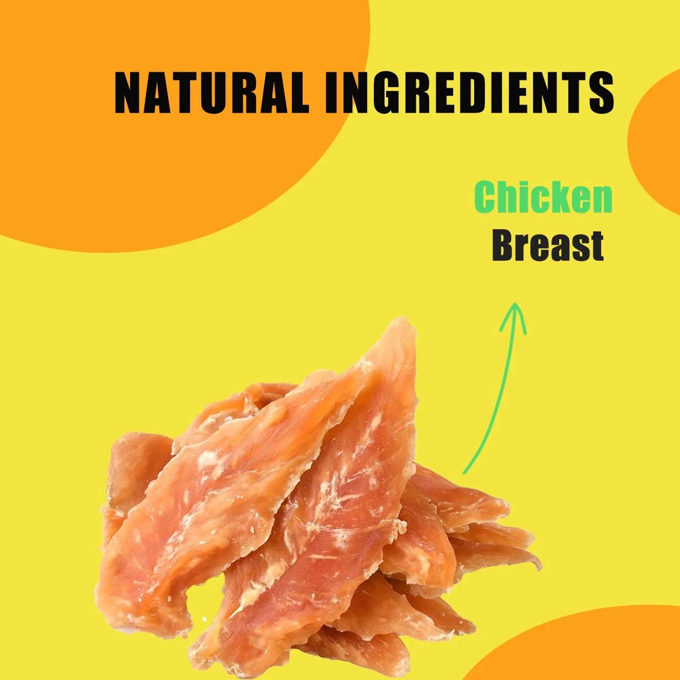 Noned Chicken Jerky Dog Treats Made With Real Chicken