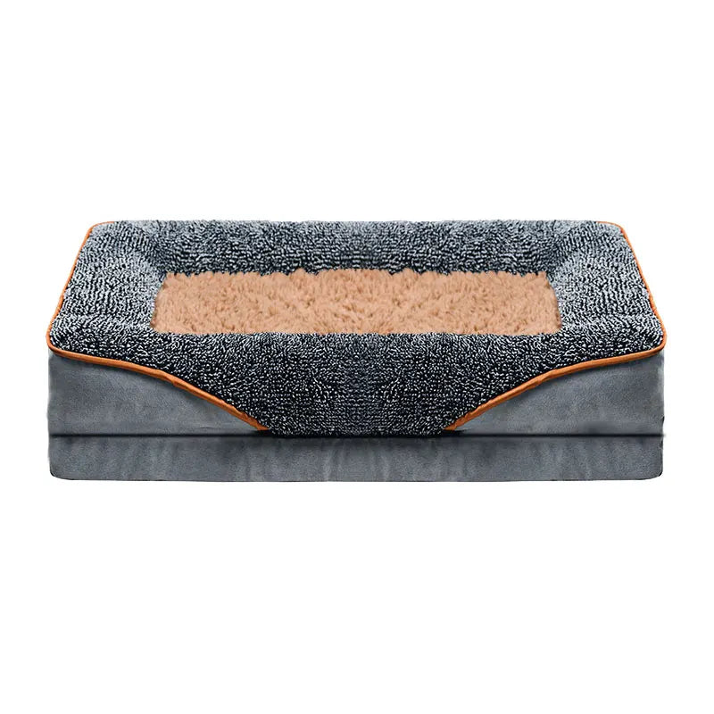 CN Jiangsu Removable Washable Dog Bed All Seasons Raised Edges