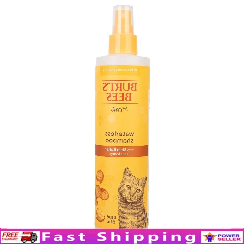 XMSJ Natural Waterless Dry Shampoo for Cats and Kittens