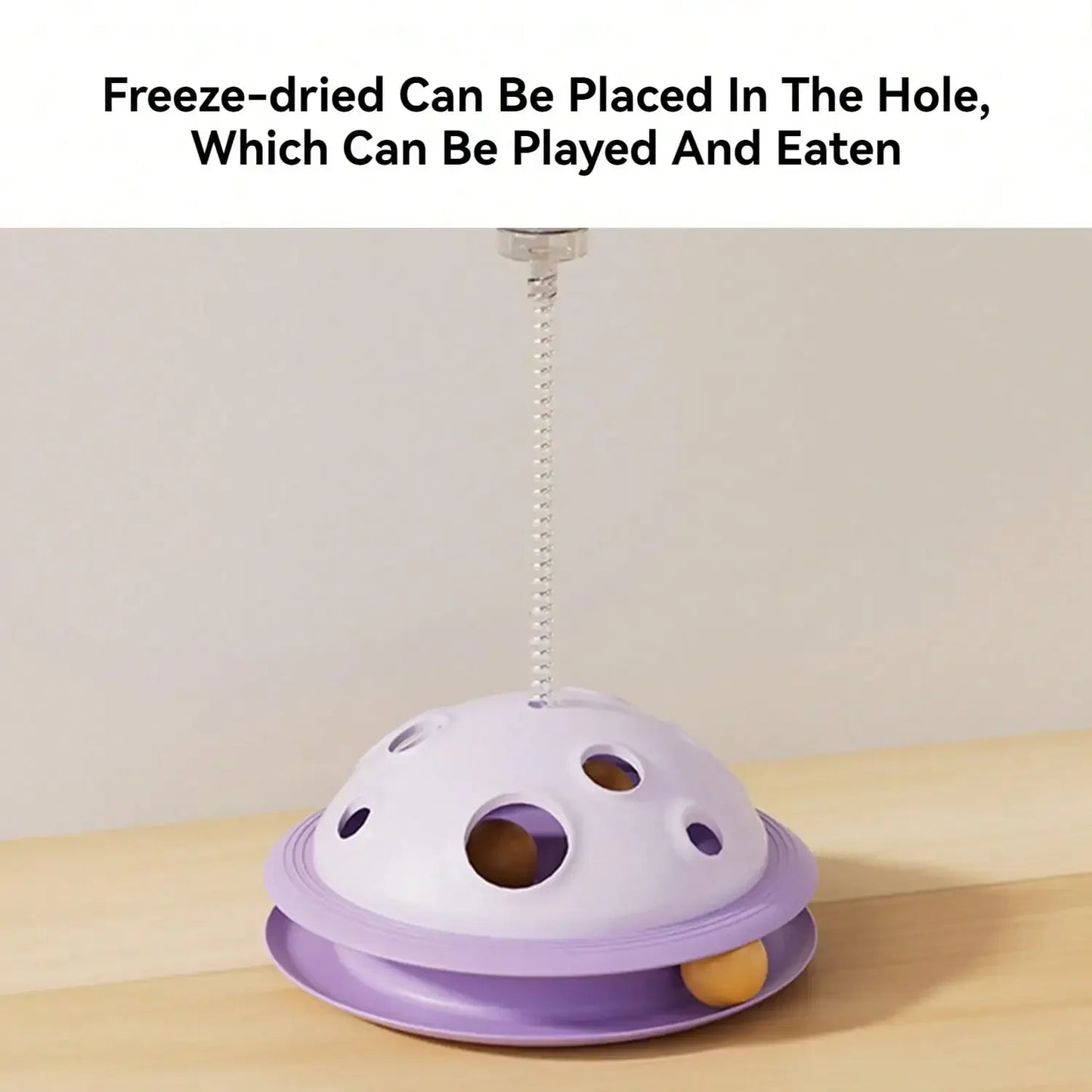 Guangdong Interactive 360 Rotating Pet Treat Dispensing Toy