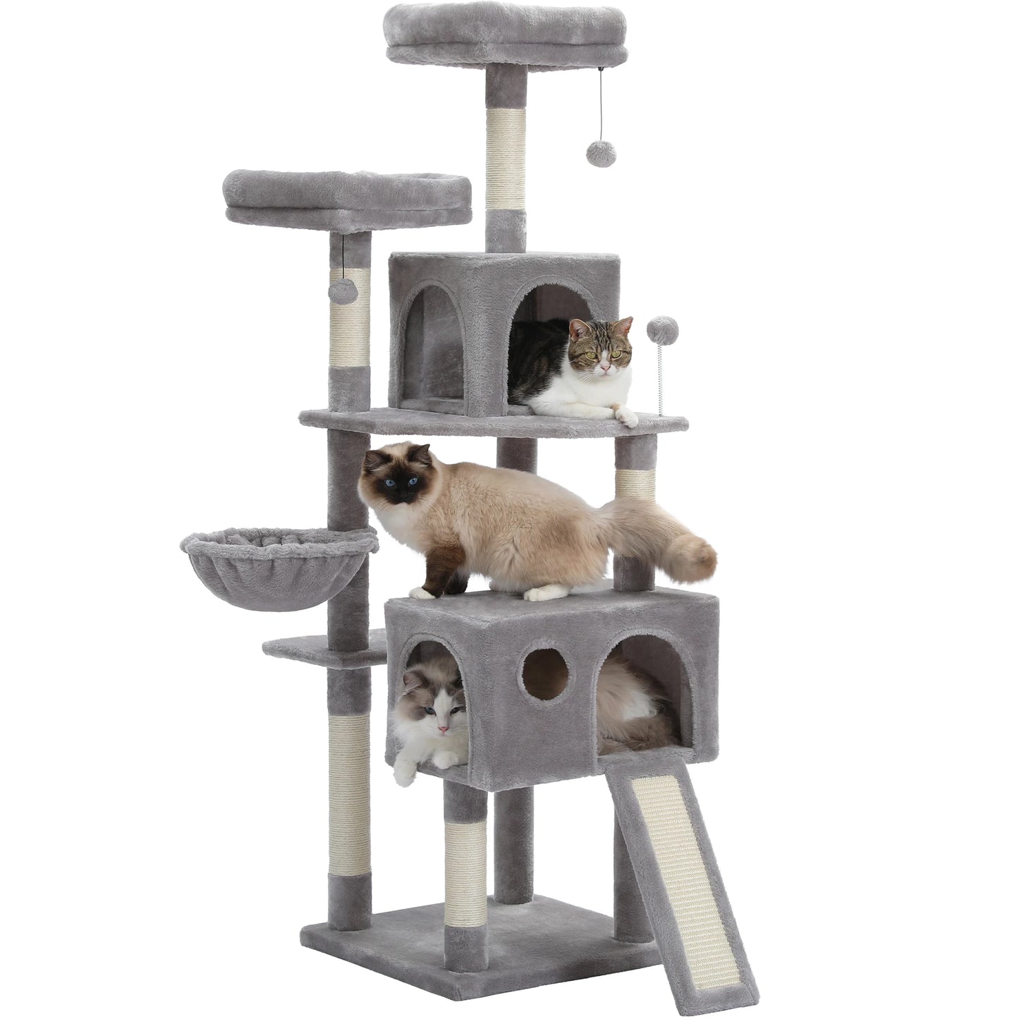 PAWZ Road Cat Tree Tower With Sisal Scratching Posts