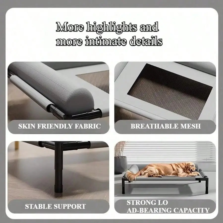 AllSeason Durable Universal Dog Nest Bed With Removable Washable MoistureproofCover