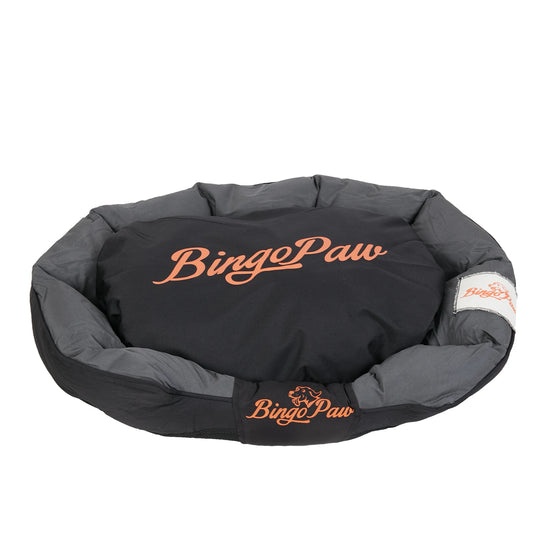 BINGOPAWCN UltraPremiumQuality AllSeasonWeatherproof Calming Dog Bed With Removable Cover