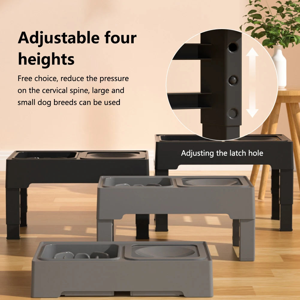 Twister CK 3In1 Stainless Steel Slow Feed Water Bowls