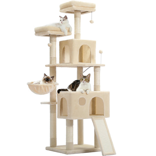 PAWZ Road Cat Tree Tower With Sisal Scratching Posts
