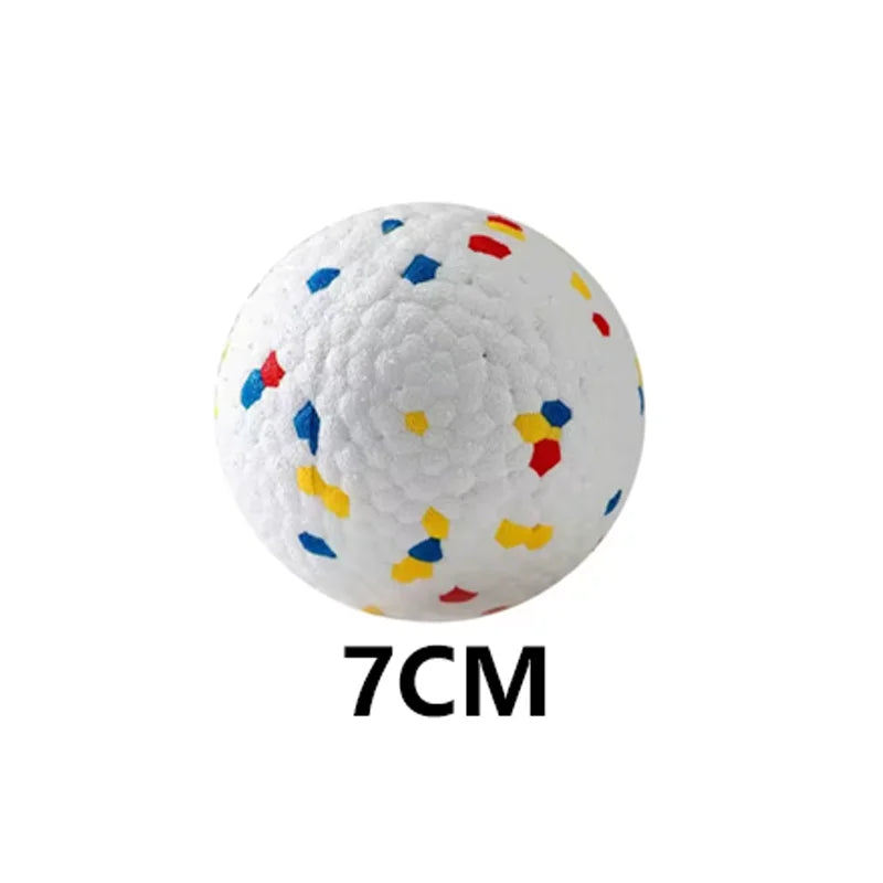 ETPU Ball Dog Toy Bite Resistant Light Chew Ball Interactive Flying Toy For Dogs