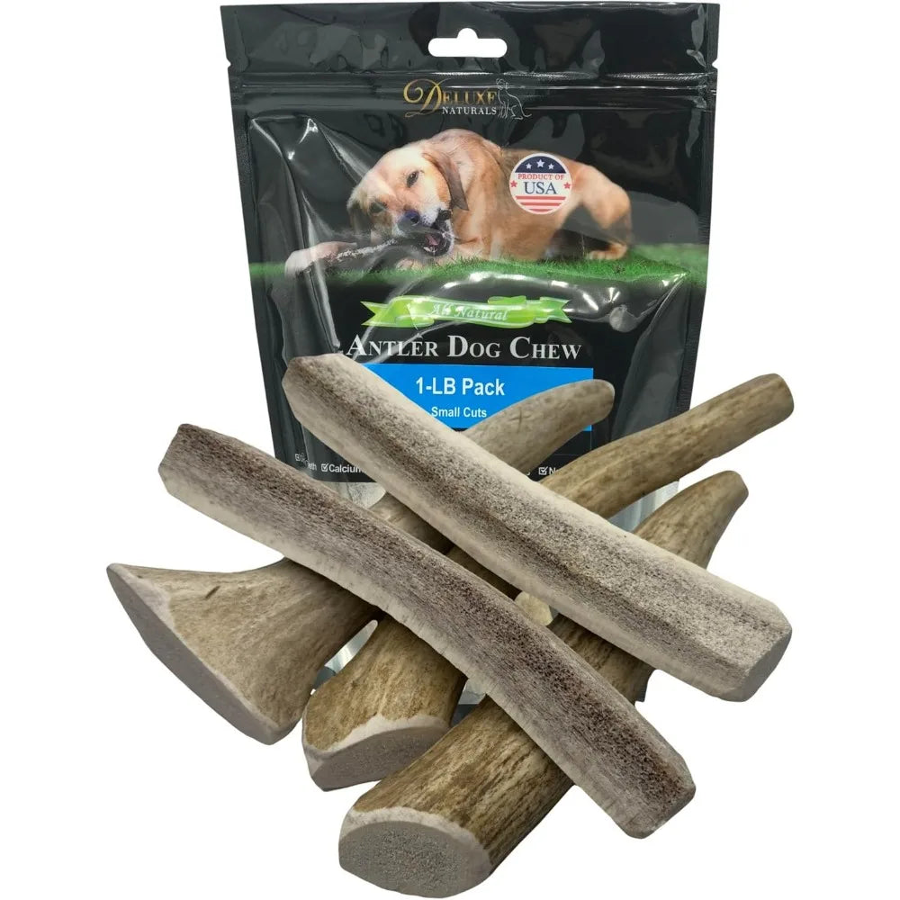 Hign-concerned Elk Antler Dog Chews Natural Long Lasting
