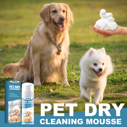 YEGBONG Pet Dry Cleaning Shampoo Waterless Deodorizing Wash