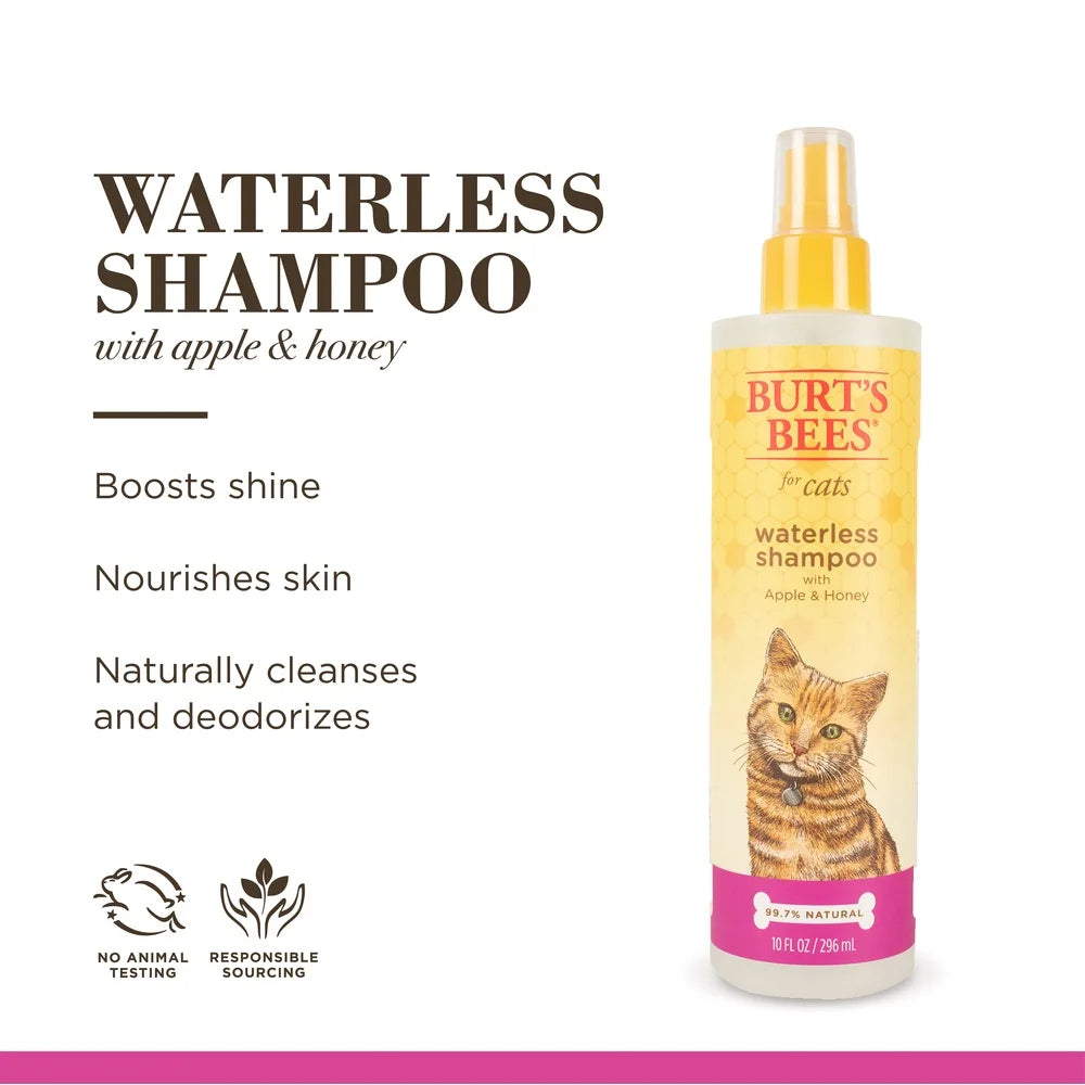 XMSJ Natural Waterless Dry Shampoo for Cats and Kittens