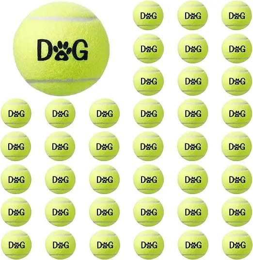 Tennis Ball Dog Toys Bulk Pack Carry Bags Interactive Fetch