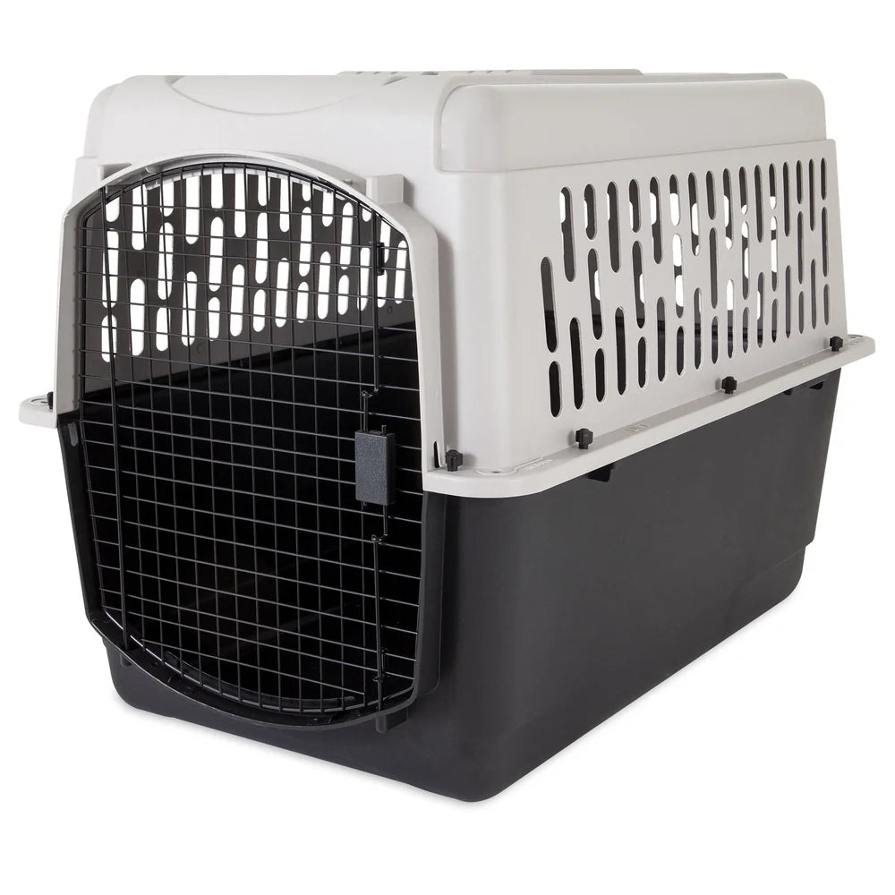 Hign-Concerned Dog Crate Plastic Carrier Heavy Duty Portable
