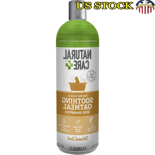 XMSJ Baking Soda Oatmeal Dog Shampoo Goat Milk Moisturizing