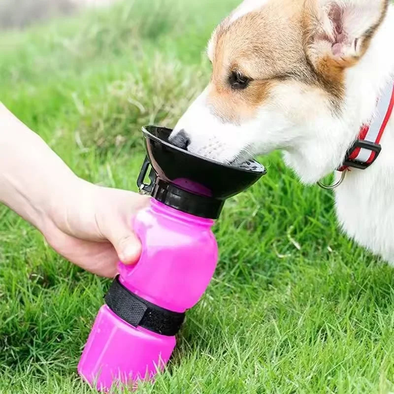 Hign-concerned Leakproof Construction Portable FreshWater Bottle For Dogs And Cats