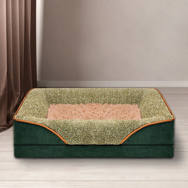 CN Jiangsu Removable Washable Dog Bed All Seasons Raised Edges