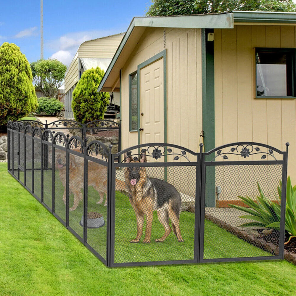 Borwarth Heavy Duty Dog Playpen Outdoor Indoor Enclosure