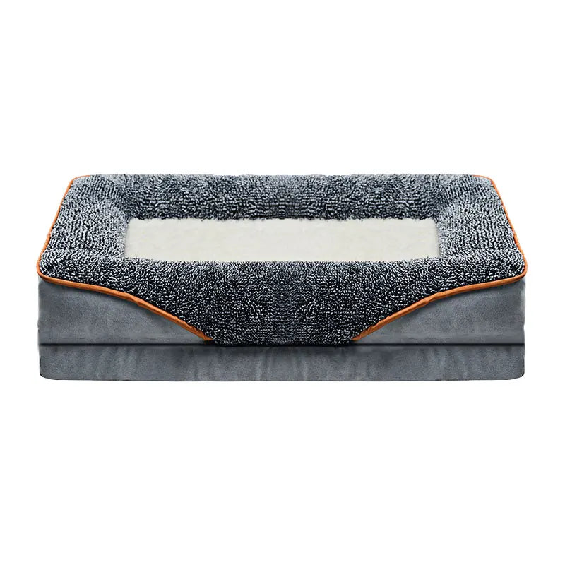 CN Jiangsu Removable Washable Dog Bed All Seasons Raised Edges