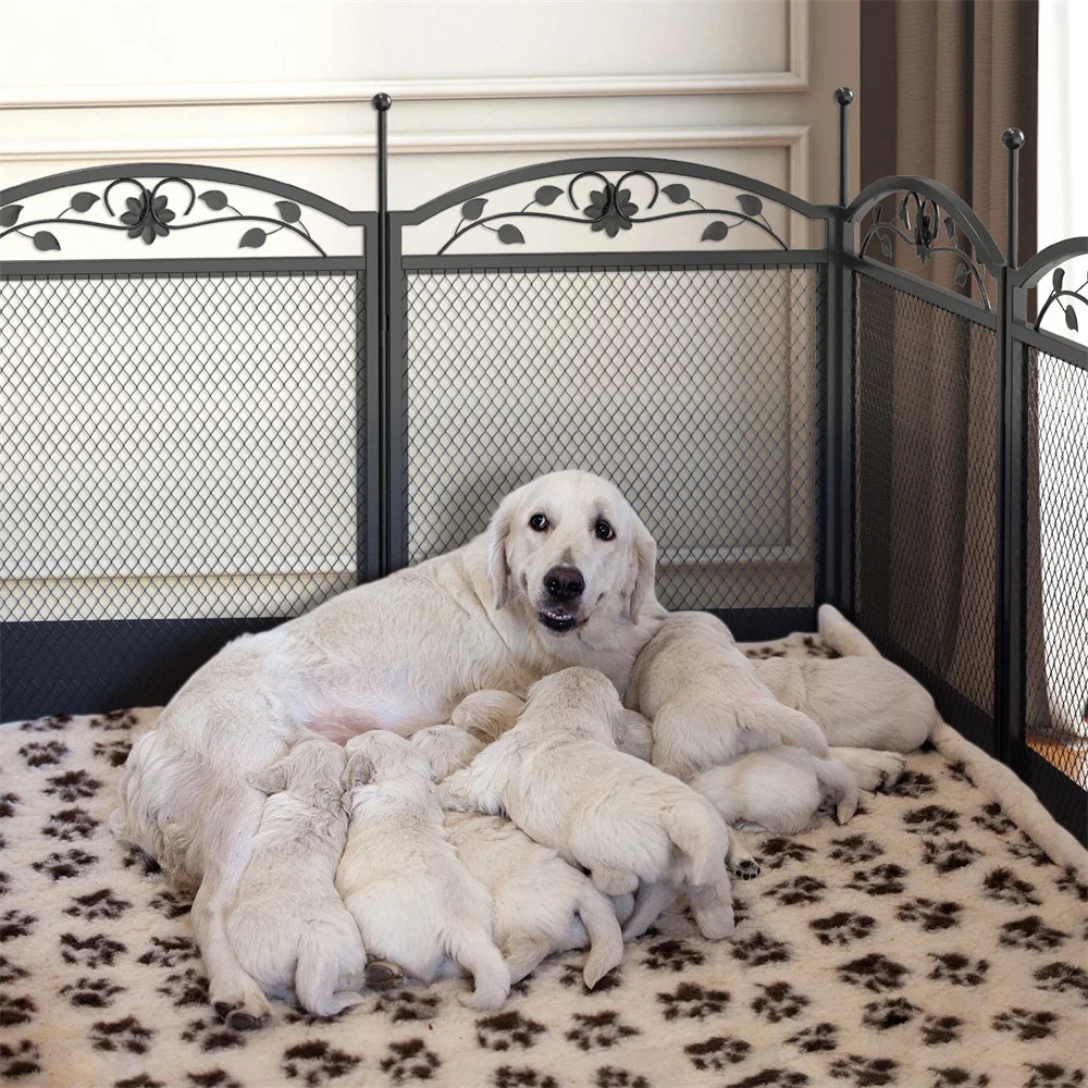 Borwarth Heavy Duty Dog Playpen Outdoor Indoor Enclosure