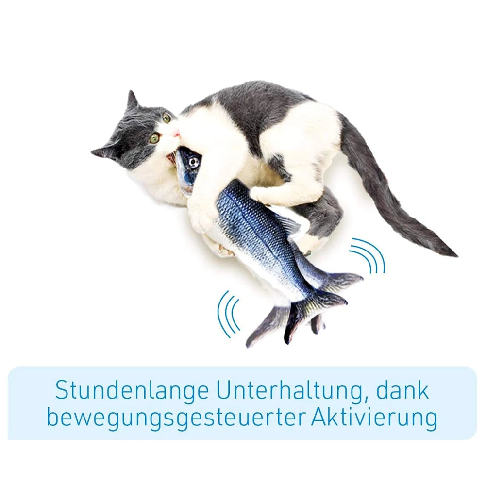 VKTECH Cat Toy Fish Interactive USB Charger Floppy Toy