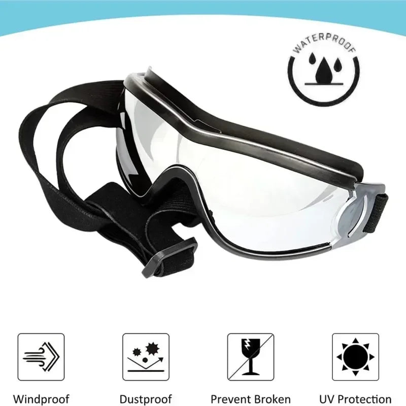 NONECN Dog Goggles With Adjustable Strap For Travel