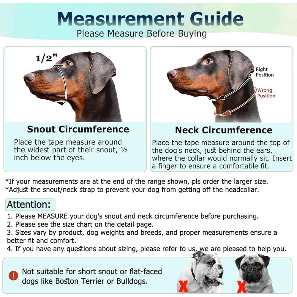 Fujian No Pull Dog Head Halter Reflective Harness Leash