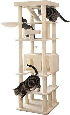 Breed Large Cat Tree With Sisal Scratching Posts And Condo