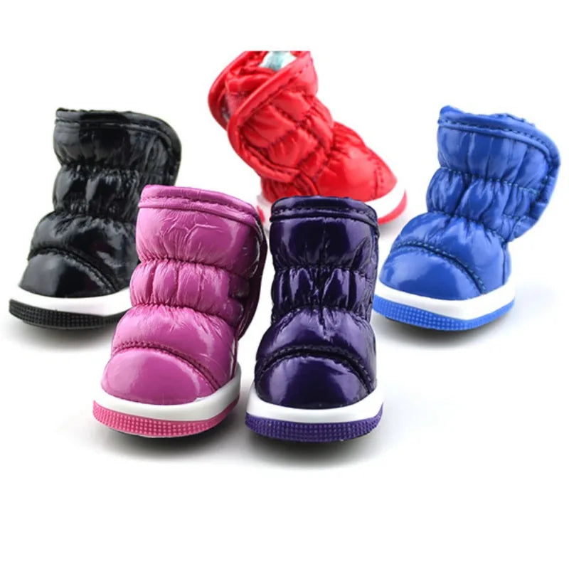 Guangdong Brand AllSeasonWeatherproof Winter Waterproof Dog Shoes For Small Yorkie