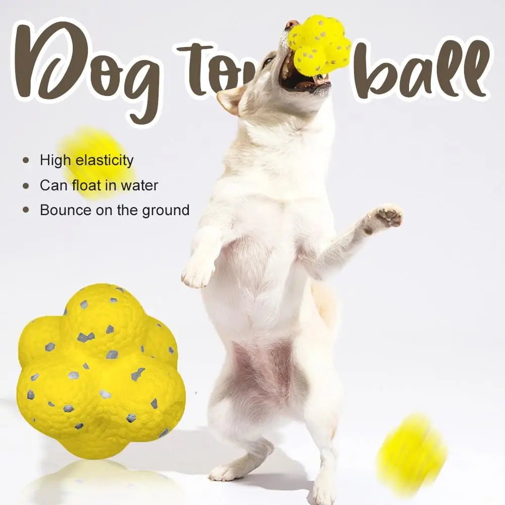 ETPU Ball Dog Toy Bite Resistant Light Chew Ball Interactive Flying Toy For Dogs