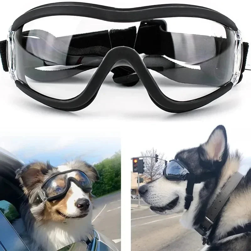 NONECN Dog Goggles With Adjustable Strap For Travel