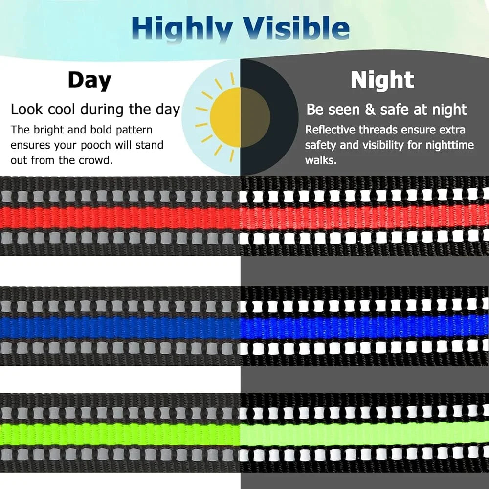 Fujian No Pull Dog Head Halter Reflective Harness Leash