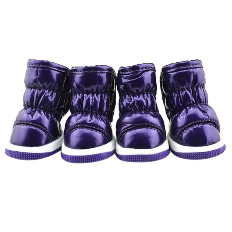 Guangdong Brand AllSeasonWeatherproof Winter Waterproof Dog Shoes For Small Yorkie