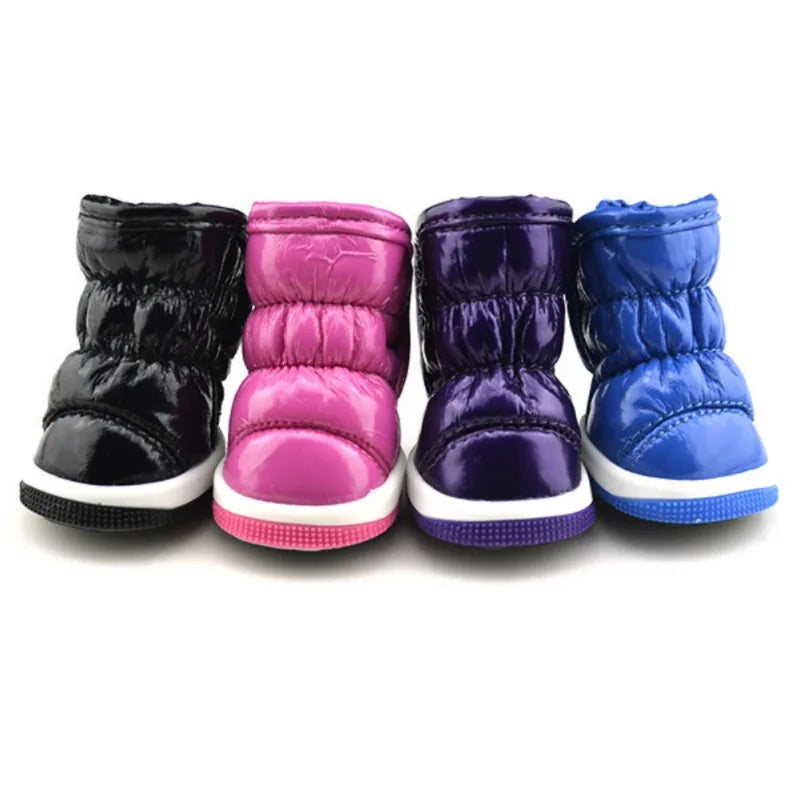 Guangdong Brand AllSeasonWeatherproof Winter Waterproof Dog Shoes For Small Yorkie