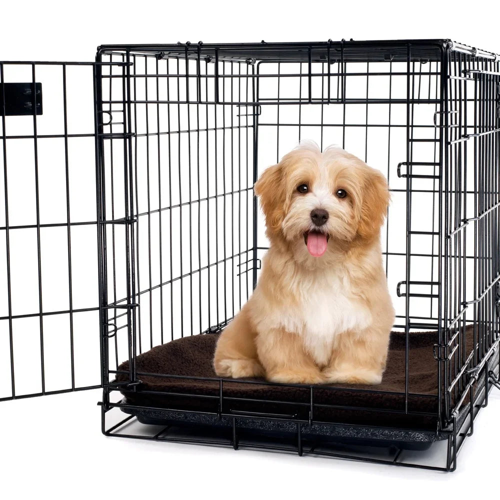 Self Heating Pet Mat With Washable Sherpa Cover Crate Bed