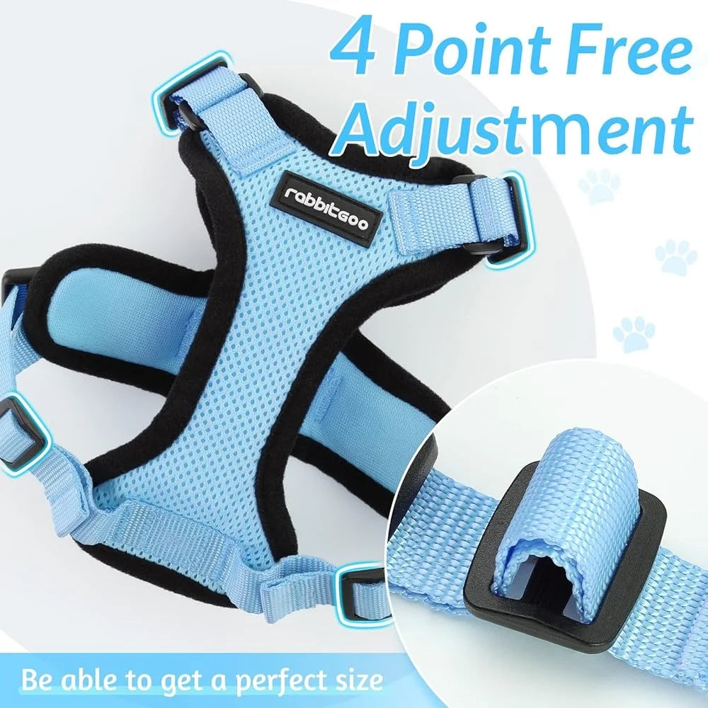 Escape Proof Cat Harness Leash With Adjustable Soft Vest